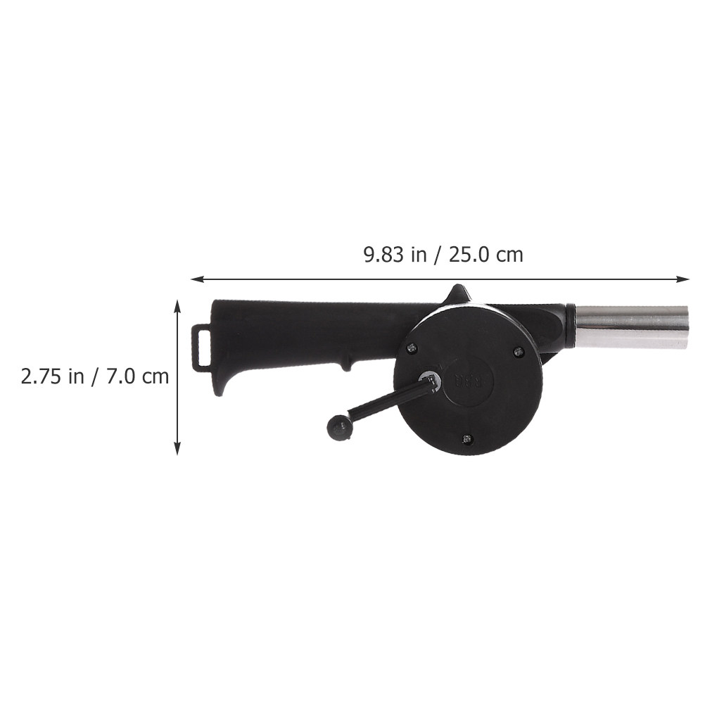 3Pcs Hand Crank Blower Manual  - Outdoor Camping Fireplace review and price