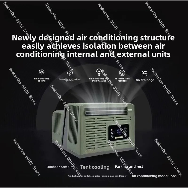 DC Inverter Mobile Window Air  - Outdoor Camping Air Conditioner review and price